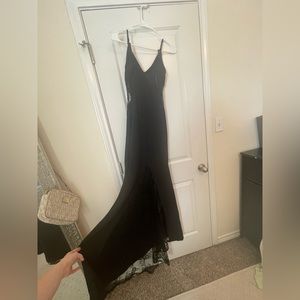 Windsor formal black lace gown